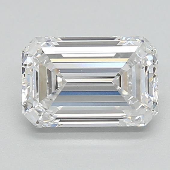 0.98ct D VVS1 Rare Carat Ideal Cut Emerald Lab Grown Diamond