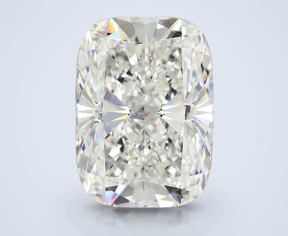 10.20ct F VVS2 Rare Carat Ideal Cut Cushion Lab Grown Diamond