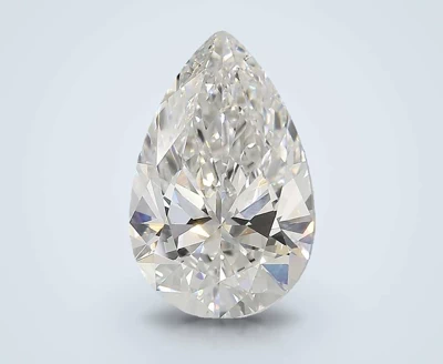 4.05ct E VS1 Rare Carat Ideal Cut Pear Lab Grown Diamond