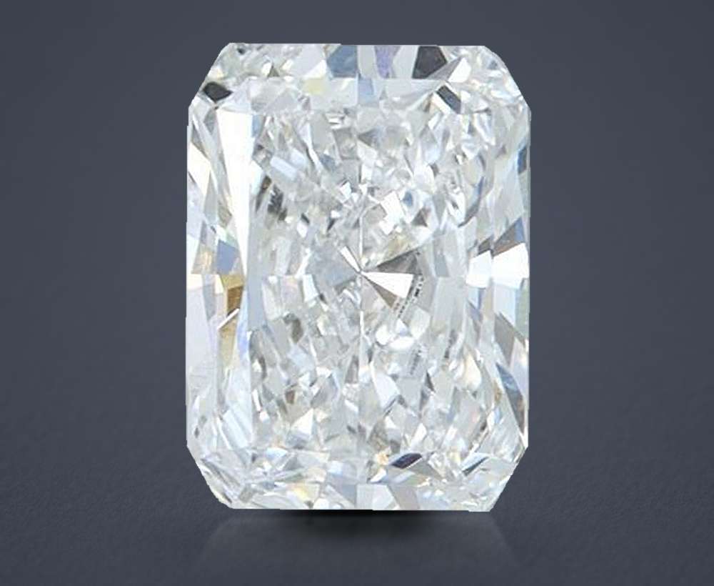 1.04ct D VVS2 Rare Carat Ideal Cut Radiant Lab Grown Diamond