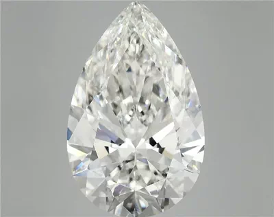 10.22ct G VVS2 Rare Carat Ideal Cut Pear Lab Grown Diamond