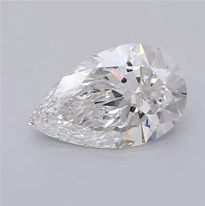 2.26ct E VS1 Rare Carat Ideal Cut Pear Lab Grown Diamond