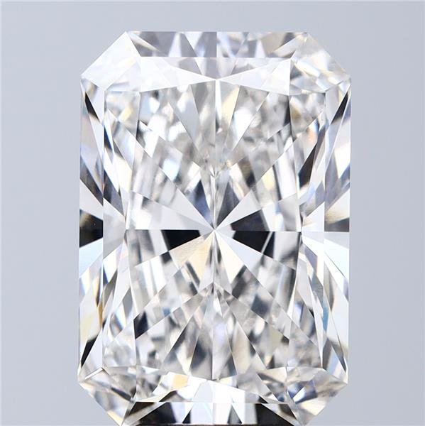9.17ct G VVS2 Rare Carat Ideal Cut Radiant Lab Grown Diamond