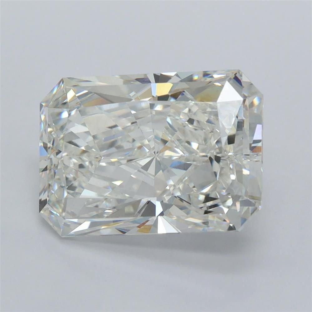 5.01ct F VVS2 Rare Carat Ideal Cut Radiant Lab Grown Diamond