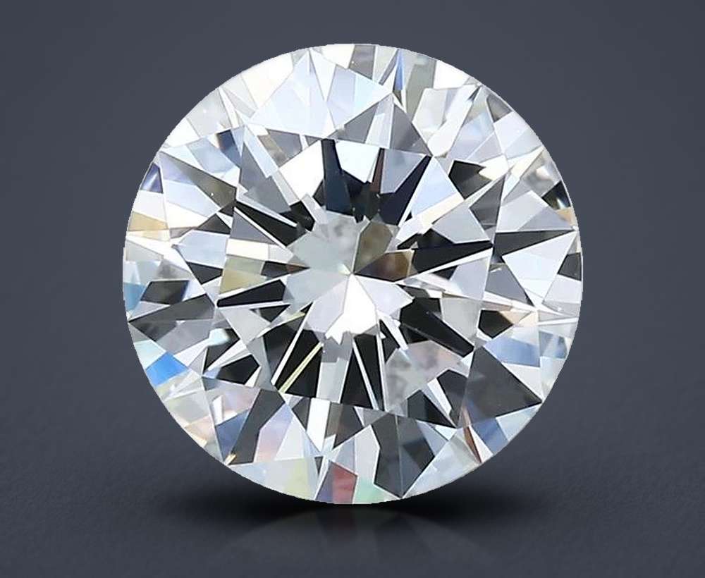 2.40ct H VS1 Excellent Cut Round Diamond