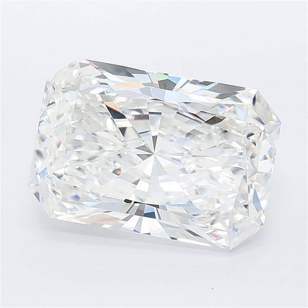3.74ct E VVS2 Rare Carat Ideal Cut Radiant Lab Grown Diamond