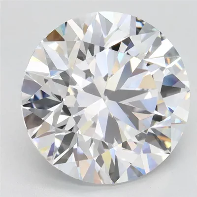 4.21ct D IF Rare Carat Ideal Cut Round Lab Grown Diamond