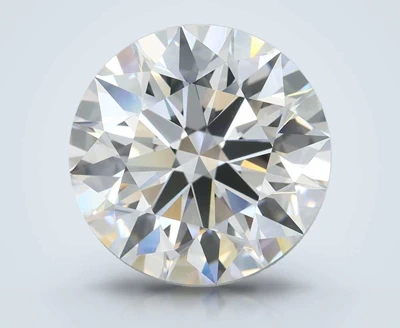 4.11ct D VVS1 Rare Carat Ideal Cut Round Lab Grown Diamond