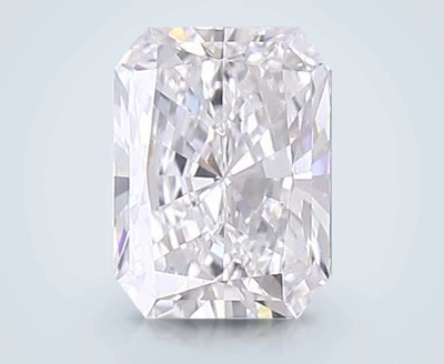 1.35ct E VVS1 Rare Carat Ideal Cut Radiant Lab Grown Diamond
