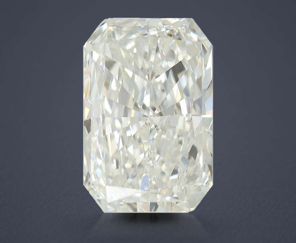 10.38ct F VVS2 Rare Carat Ideal Cut Radiant Lab Grown Diamond