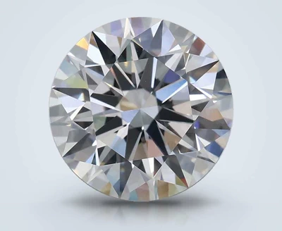 3.09ct E VS1 Rare Carat Ideal Cut Round Lab Grown Diamond