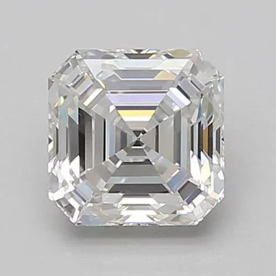 1.55ct E VVS2 Very Good Cut Asscher Lab Grown Diamond