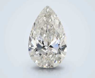 3.06ct F VS1 Rare Carat Ideal Cut Pear Lab Grown Diamond