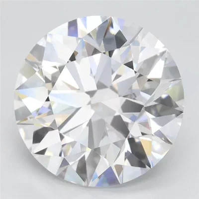5.08ct D VVS1 Rare Carat Ideal Cut Round Lab Grown Diamond