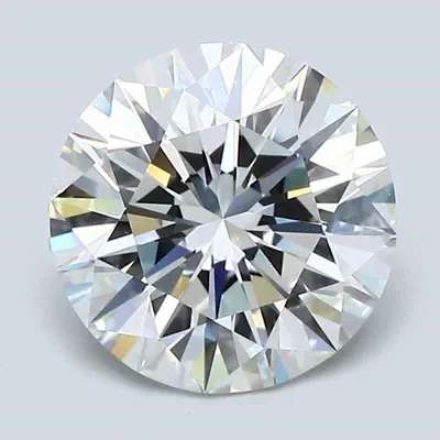 2.16ct G VVS2 Rare Carat Ideal Cut Round Diamond