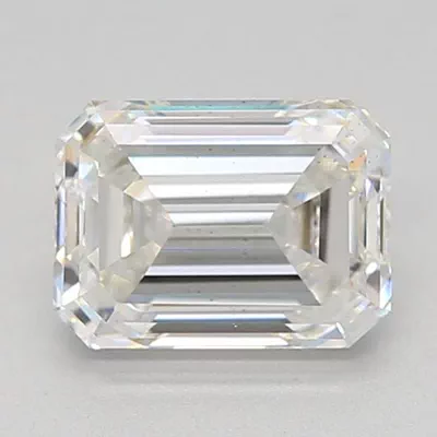 0.91ct G VS2 Rare Carat Ideal Cut Emerald Lab Grown Diamond