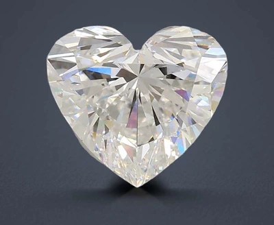 4.02ct E VVS2 Rare Carat Ideal Cut Heart Lab Grown Diamond