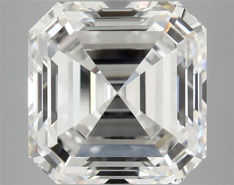 7.00ct F VVS2 Excellent Cut Asscher Lab Grown Diamond