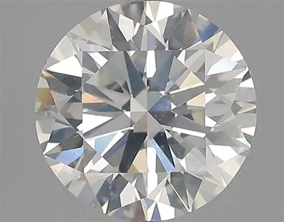 3.01ct I SI2 Rare Carat Ideal Cut Round Diamond