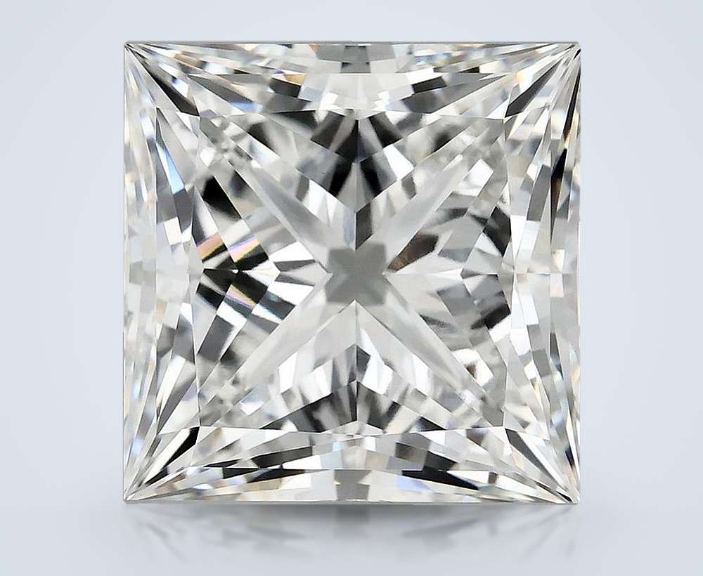 11.87ct F VVS2 Rare Carat Ideal Cut Princess Lab Grown Diamond