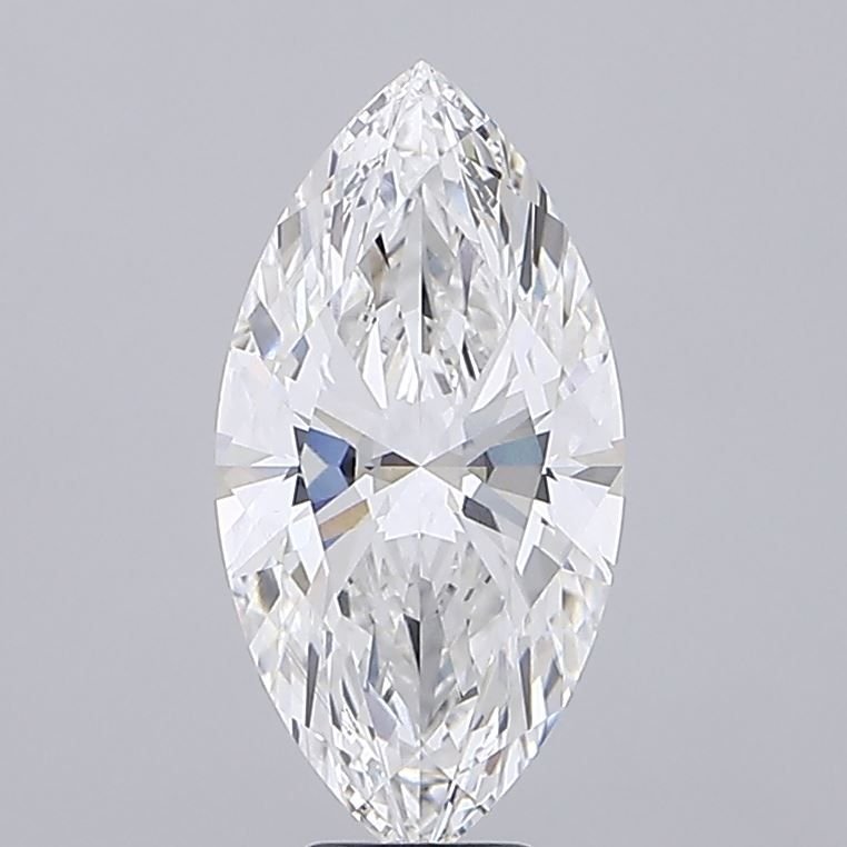 8.09ct F VS1 Rare Carat Ideal Cut Marquise Lab Grown Diamond