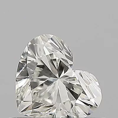 0.54ct H VS2 Rare Carat Ideal Cut Heart Diamond