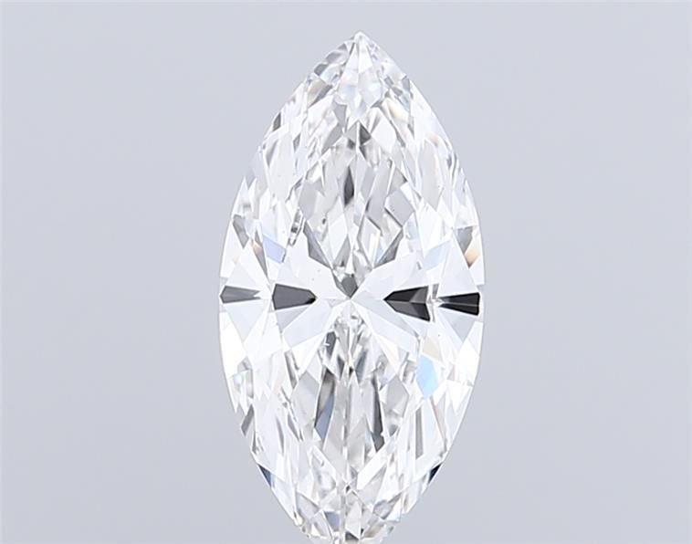 5.06ct F VS2 Rare Carat Ideal Cut Marquise Lab Grown Diamond