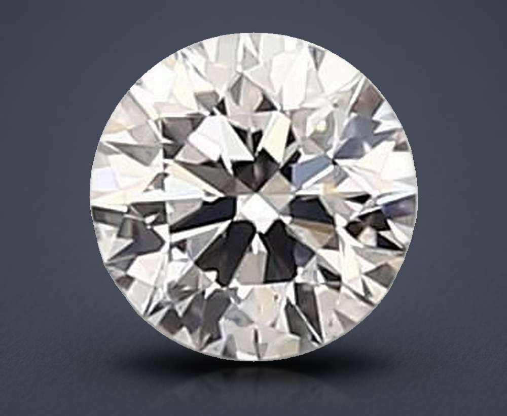 0.44ct D VVS1 Rare Carat Ideal Cut Round Lab Grown Diamond