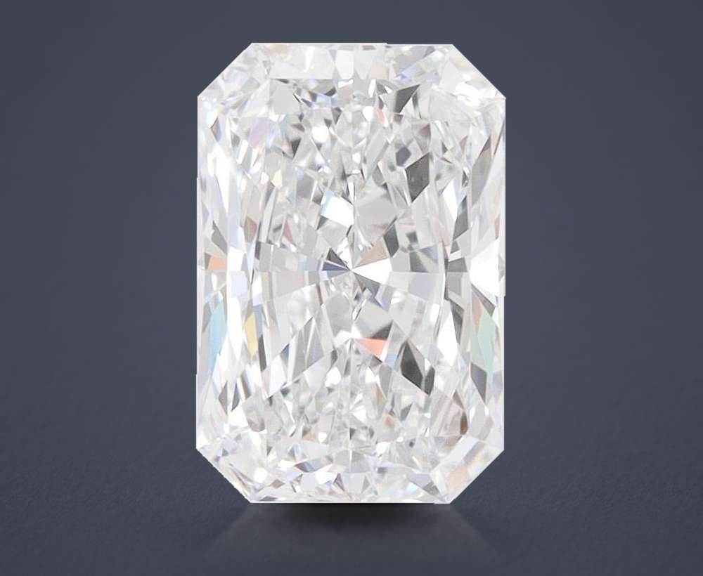 2.05ct D VVS1 Rare Carat Ideal Cut Radiant Lab Grown Diamond