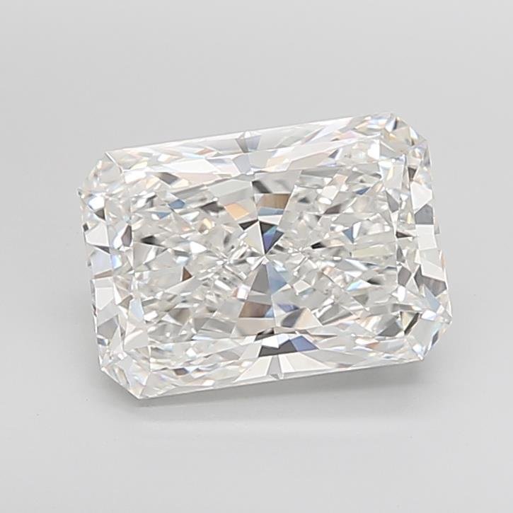 6.59ct F VVS2 Rare Carat Ideal Cut Radiant Lab Grown Diamond