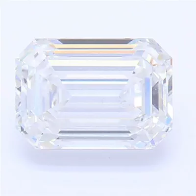 0.94ct E SI1 Rare Carat Ideal Cut Emerald Lab Grown Diamond