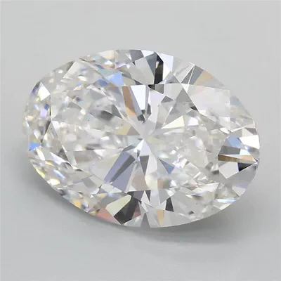 3.00ct E VS1 Rare Carat Ideal Cut Oval Lab Grown Diamond