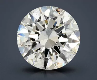 3.01ct G SI1 Rare Carat Ideal Cut Round Diamond