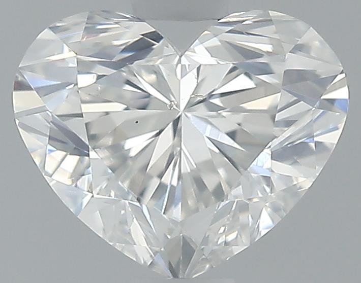 1.00ct F SI2 Rare Carat Ideal Cut Heart Diamond