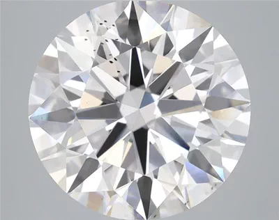 5.73ct F SI1 Rare Carat Ideal Cut Round Lab Grown Diamond