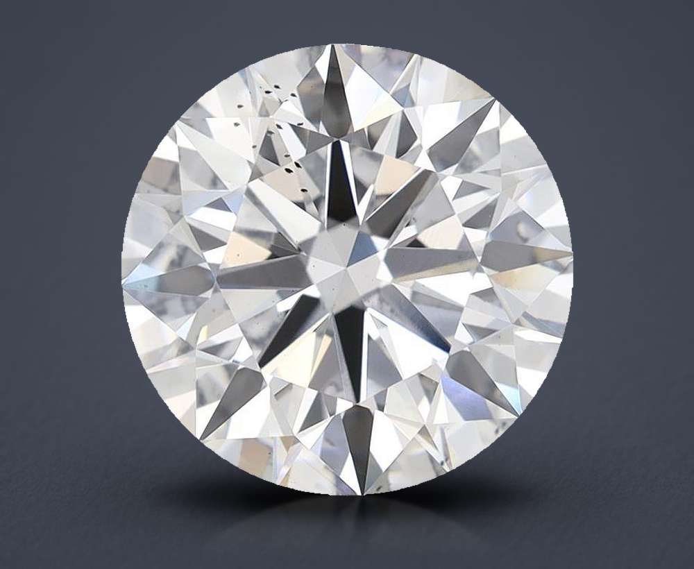 5.73ct F SI1 Rare Carat Ideal Cut Round Lab Grown Diamond