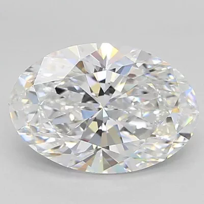 2.08ct E IF Rare Carat Ideal Cut Oval Lab Grown Diamond