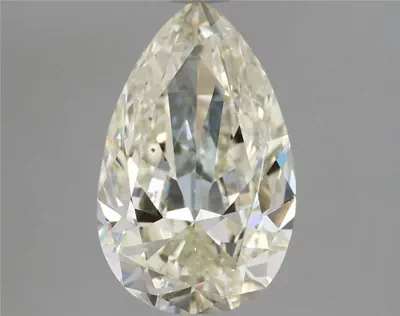 2.50ct K SI1 Rare Carat Ideal Cut Pear Diamond
