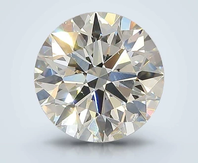 3.10ct J SI1 Rare Carat Ideal Cut Round Lab Grown Diamond