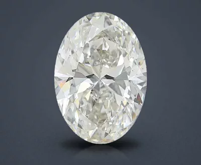 6.42ct H VS2 Rare Carat Ideal Cut Oval Lab Grown Diamond