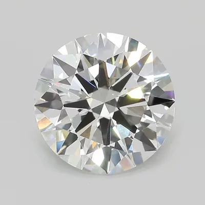 3.81ct E VVS2 Excellent Cut Round Lab Grown Diamond