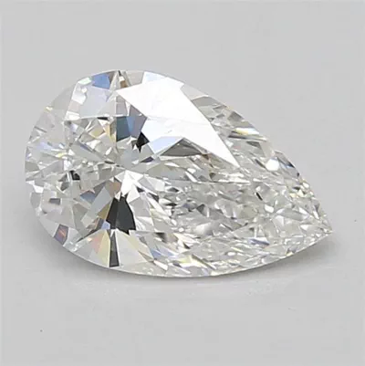 1.27ct E VVS2 Rare Carat Ideal Cut Pear Lab Grown Diamond
