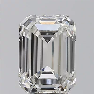 3.08ct I VS1 Excellent Cut Emerald Lab Grown Diamond