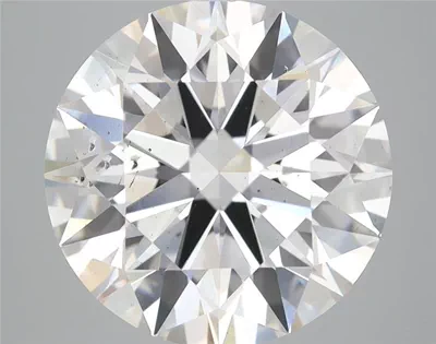 5.06ct E SI1 Rare Carat Ideal Cut Round Lab Grown Diamond