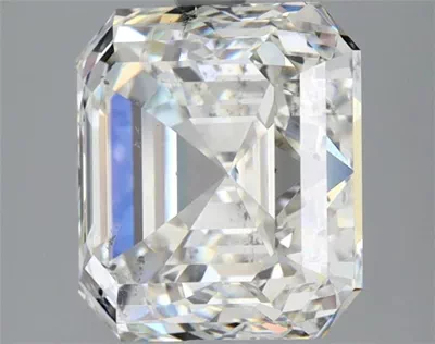 4.04ct I SI2 Rare Carat Ideal Cut Asscher Diamond