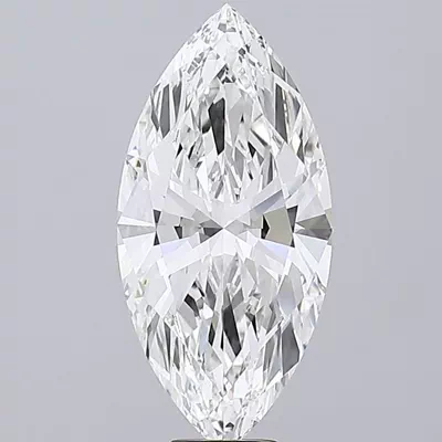 11.03ct F VVS2 Rare Carat Ideal Cut Marquise Lab Grown Diamond