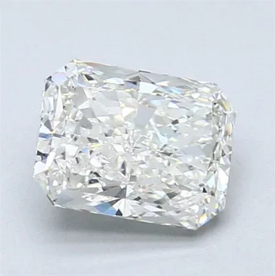 1.70ct J SI2 Rare Carat Ideal Cut Radiant Diamond