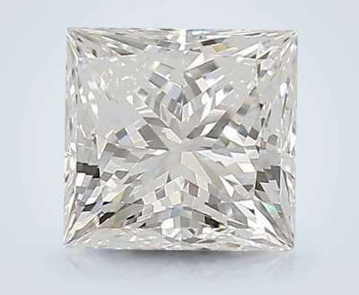 1.58ct D VVS2 Rare Carat Ideal Cut Princess Lab Grown Diamond