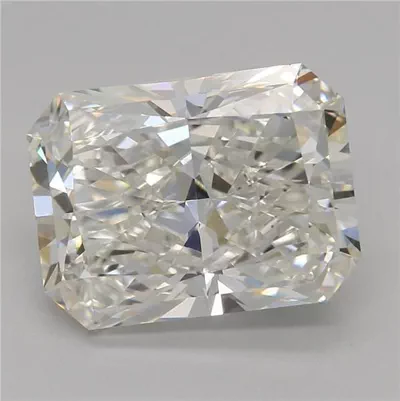 4.06ct F VVS2 Rare Carat Ideal Cut Radiant Lab Grown Diamond