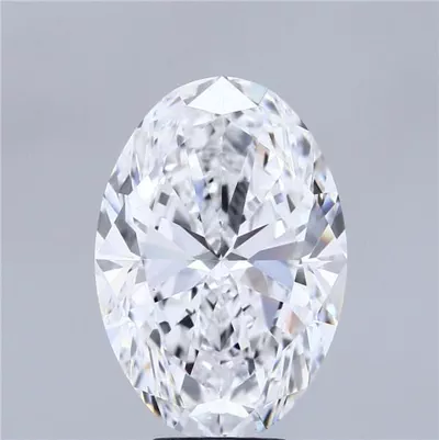 7.03ct D VS1 Rare Carat Ideal Cut Oval Diamond